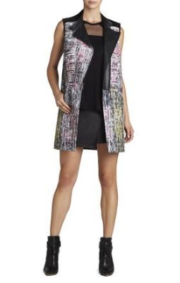 Julien Moto Long Vest