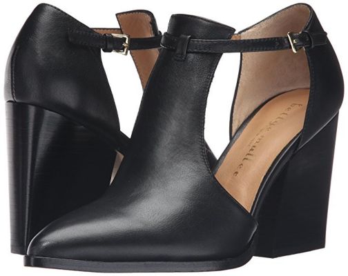 Karns Cutout Leather Ankle Boots