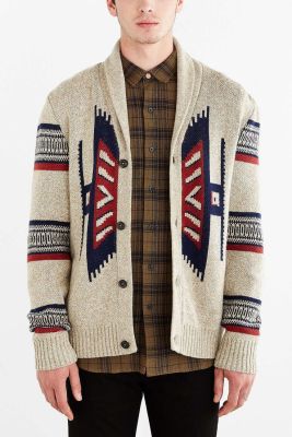 Kikou Engineered Shawl Cardigan