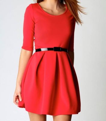 Kristie Pleat Dress
