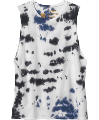 Label Tie Dye Muscle T-Shirt