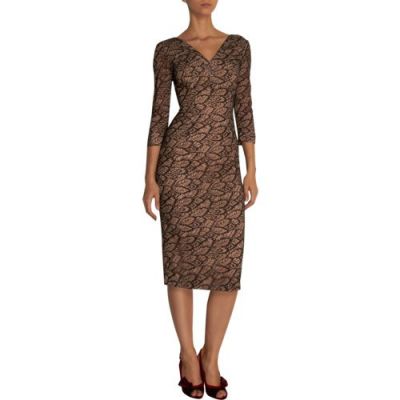 Lace Leaves Dress