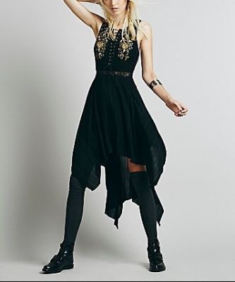 Lace Me Up Dress