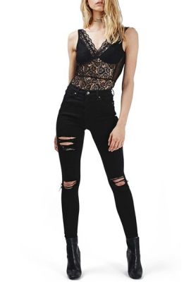 Lace & Mesh Bodysuit