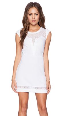 Lace Trim Dress