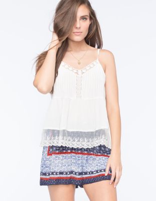 Lace Womens Tank