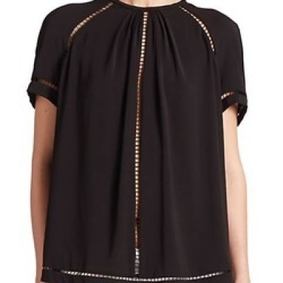 Ladder-Stitched Swing Top