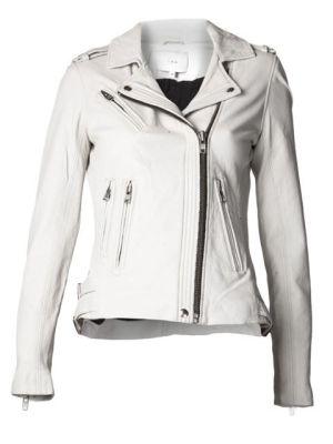 lamb leather hyde jacket