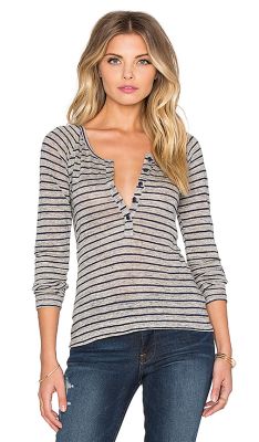 Le Henley Raglan Tee
