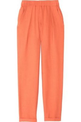 Learn crepe tapered pants