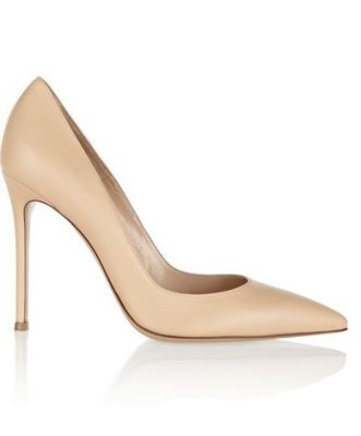 Leather pumps