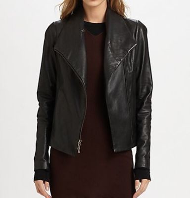 Leather Scuba Jacket