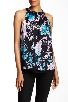 Lexi Silk Blend Halter Top
