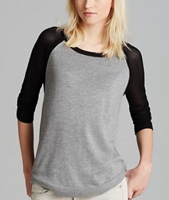 Lexie Color Block Raglan Pullover