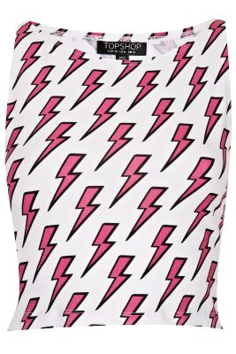 Lightning Bolt Crop Top