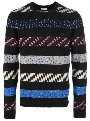 'Lightning Bolt' Sweater in Grey