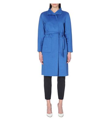 Lilia cashmere wrap coat