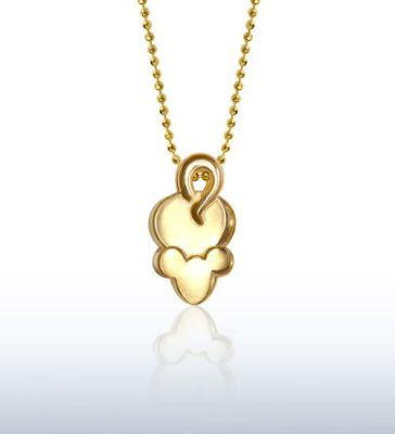Little Signs Mouse in 14kt Yellow Gold