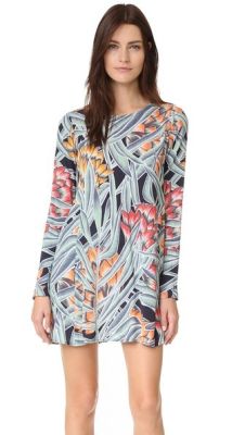 Long Sleeve Swing Dress