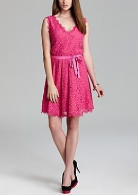 Luella Sleeveless Lace Dress