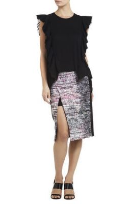 Mandana Sleeveless Ruffle Top