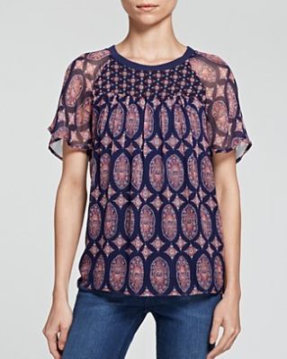 Marigold Silk Tee