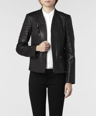 Marin Leather Biker Jacket
