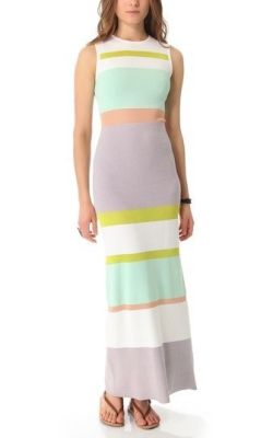 Memphis Stripe Dress