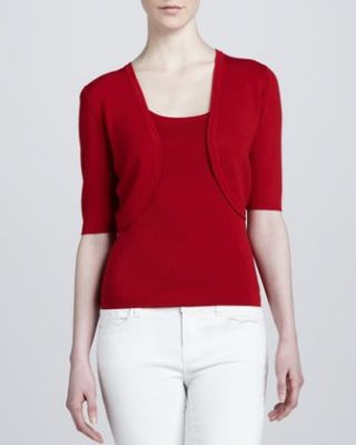Merino Half-Sleeve Shrug