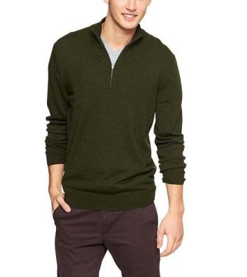 Merino Half-Zip Sweater
