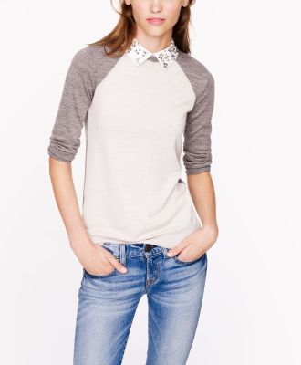 Merino Tippi Baseball Sweater