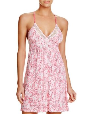 Mesh Trim Chemise