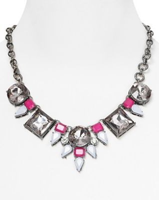 Mixed Shape Necklace, 20"