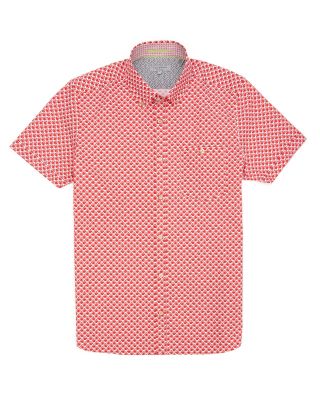 Monkeys Short Sleeve Print Shirt