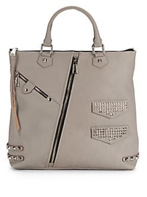 Moto Leather Tote