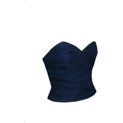 Navy Blue Bustier