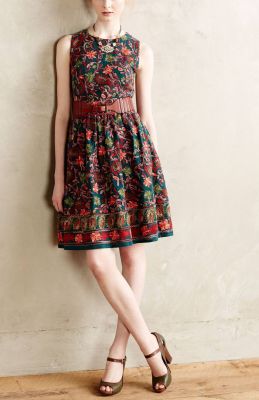 Needlepoint Garden Dress