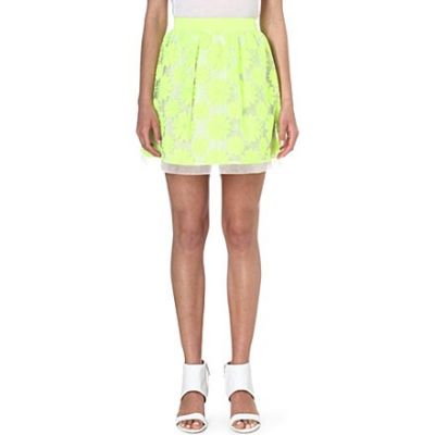 Neon Flower Skirt