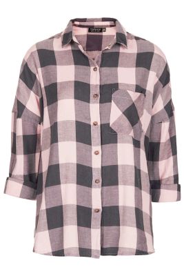 Oversized Check Shirt