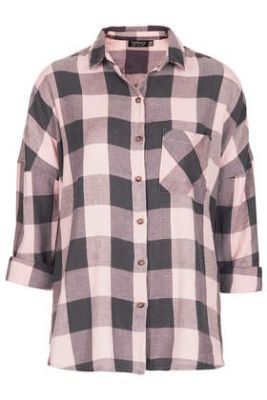Oversized Check Shirt