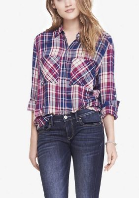 OVERSIZED PLAID SHIRT