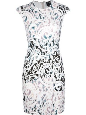 Paisley Printed Dress