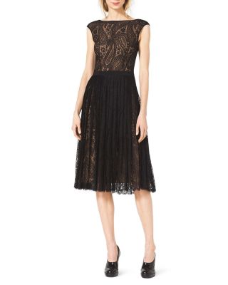 Paisley-Lace A-Line Dress (Altered)
