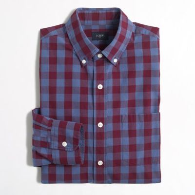 PATTERNED WASHED SHIRT