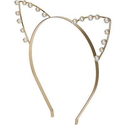 Pearl Cat Ears Headband