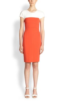 Pebble Crepe Dress