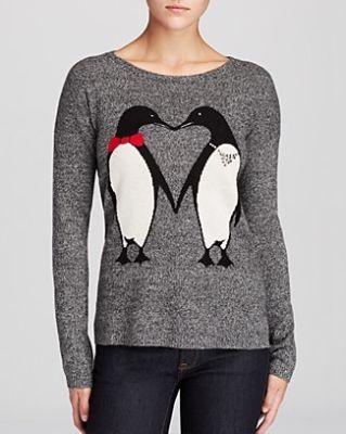 Penguin Intarsia Cashmere Sweater