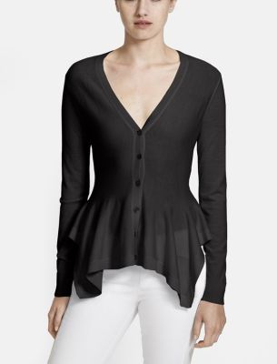 Peplum Cardigan