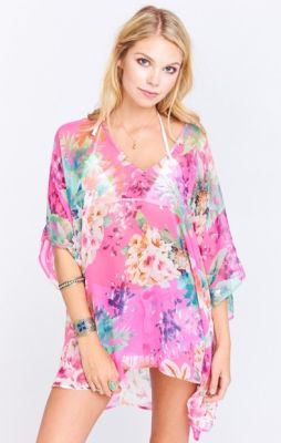 PETA TUNIC ~ TROPICAL BARBIE