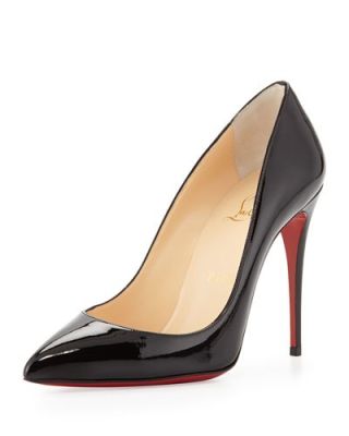 Pigalle Follies Point-Toe Red Sole Pump